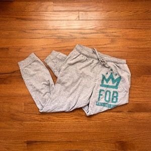 fall out boy jogger sweatpants